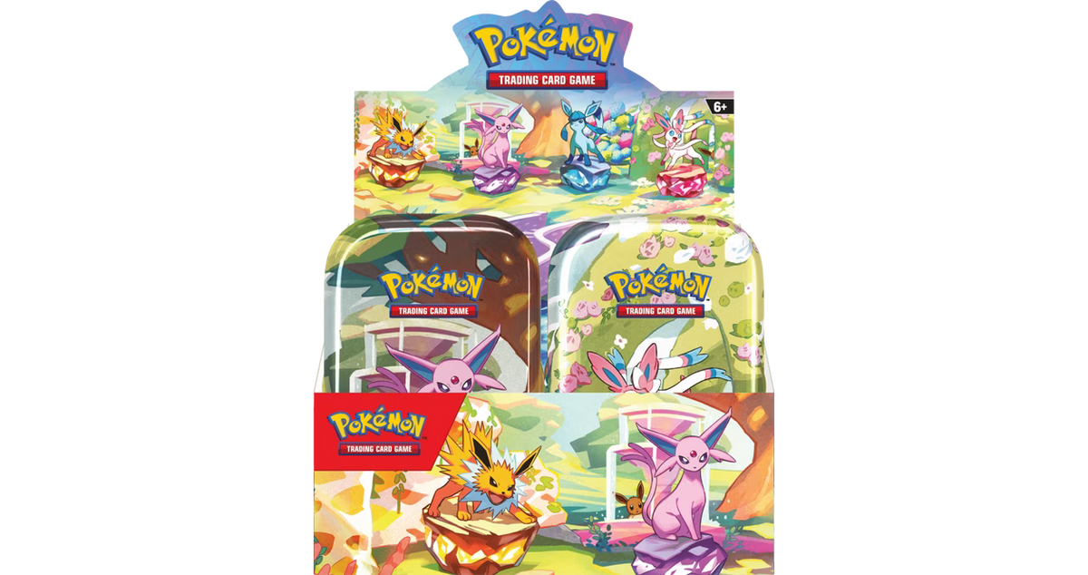 Pokemon Trading Card Game Prismatic Evolutions Mini Tin (Styles May Vary)